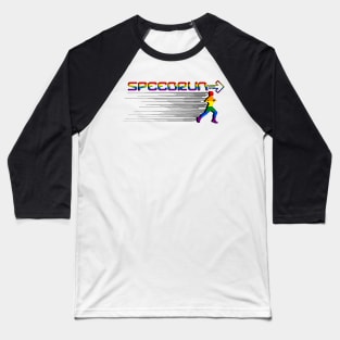 SPEEDRUN Pride Baseball T-Shirt